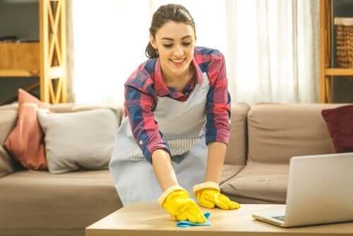 übertriebene Hygiene im Haushalt