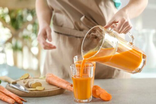 leckerer Karotten Smoothie