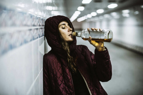 Alkoholismus betrifft auch Frauen