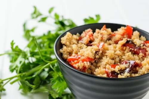 Gerösteter Gemüsesalat mit Quinoa