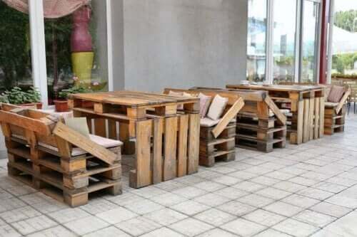 Möbel aus Holzpaletten
