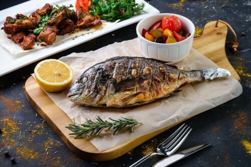Fest-Rezepte: Dorade mit Gemüse