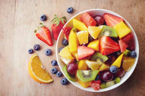 Zucker in Früchten