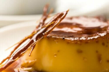 Rezept für einen leckeren Walnuss-Flan