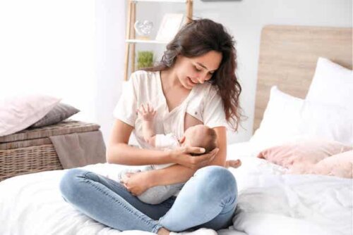 Lanolin - Mutter mit einem Baby