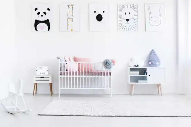 Bilder aufhängen, ohne dabei die Wand zu beschädigen - Kinderzimmer