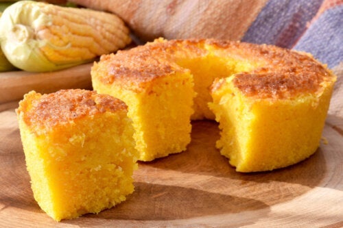 Biskuitkuchen mit Maismehl: Hier ist ein leckeres Rezept!