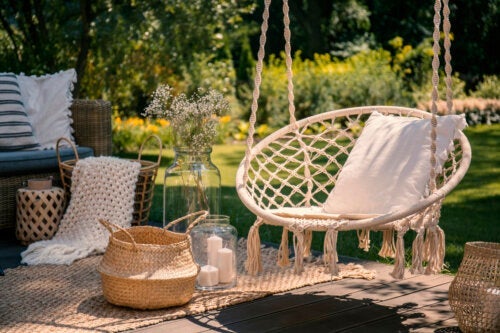 Wie man einen Garten im Chill-out-Stil dekoriert