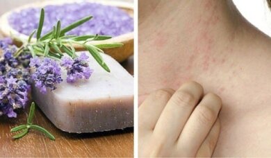 Hausgemachte Spezialseife für empfindliche Haut und Dermatitis