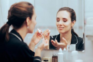 "Moisture Sandwich" zur Hautpflege mit Retinol