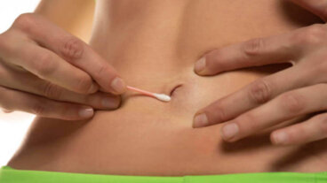 Wie reinige ich meinen Nabel?